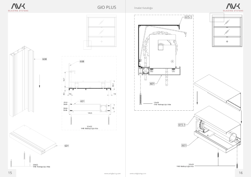 TEKNİK KATALOG (İmalat & Montaj)